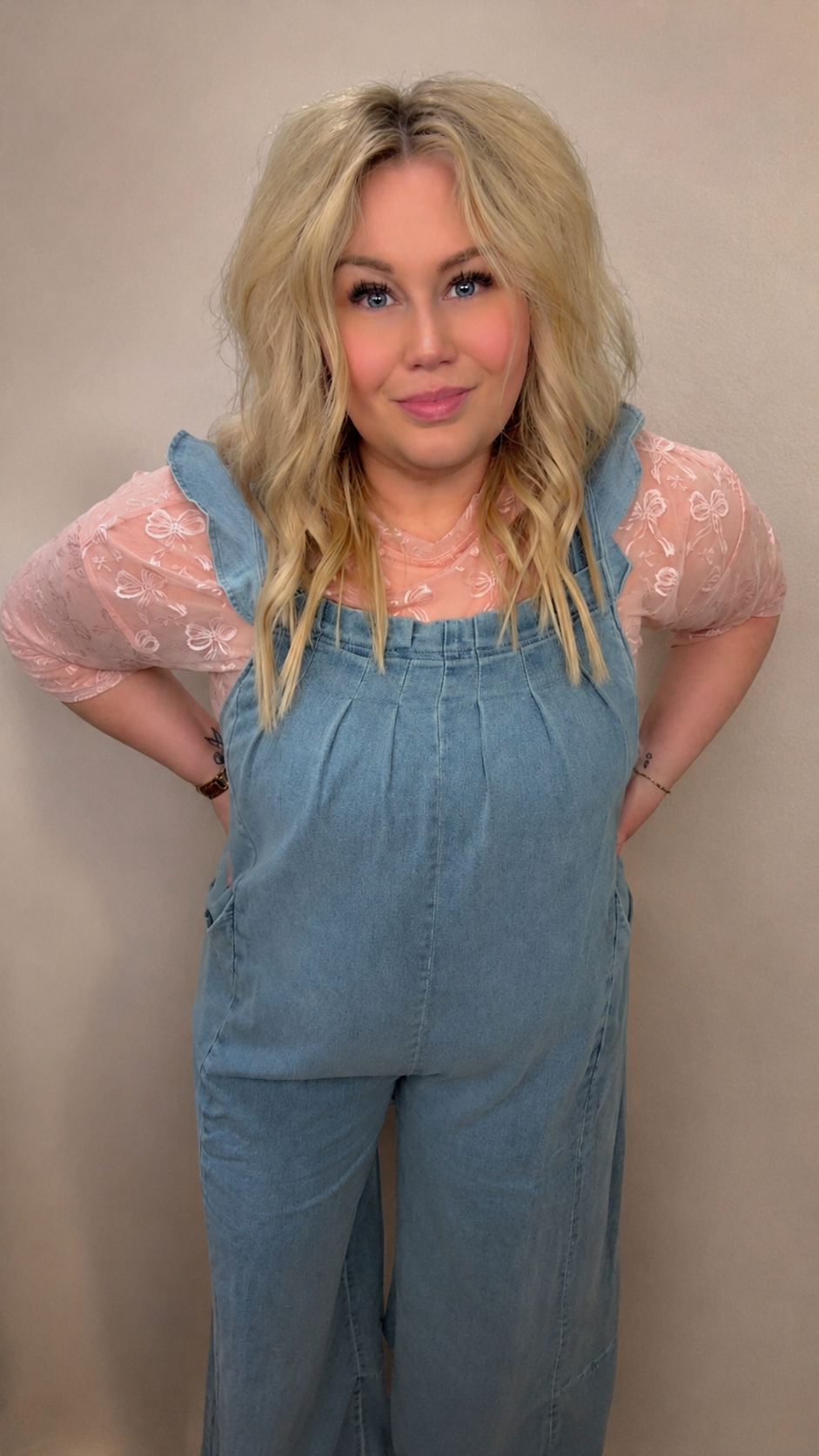 Flutter Sleeve Jumpsuit